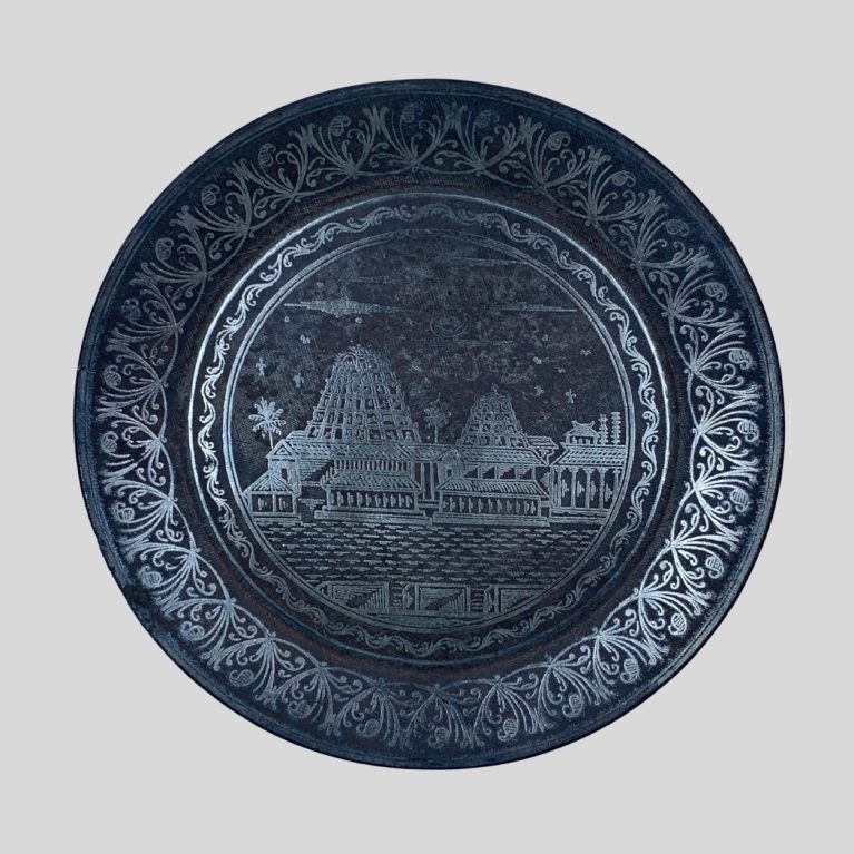 BIDRI ART WORK PLATE