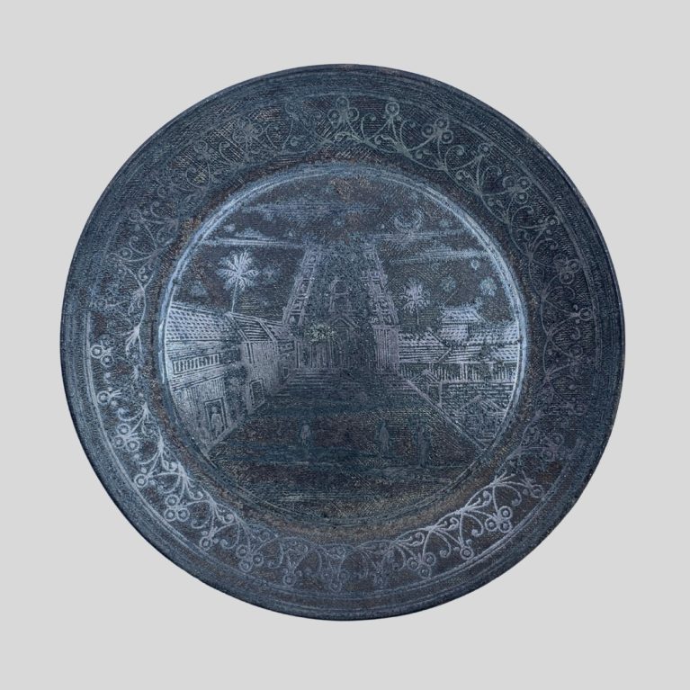 BIDRI ART WORK PLATE