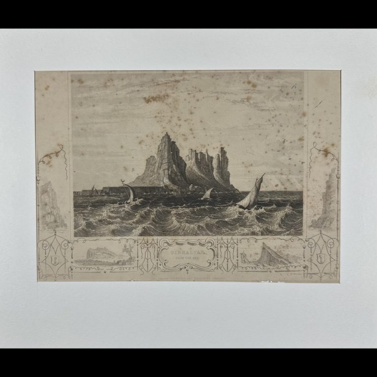 GIBRALTAR (FROM THE SEA)