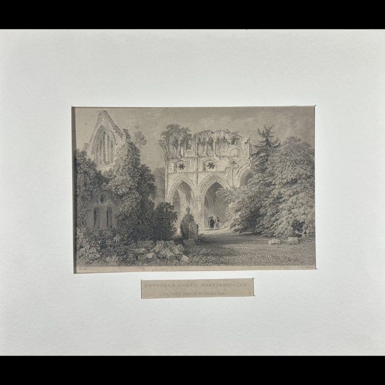 DRYBURGH ABBEY, ROXBURGHSHIRE