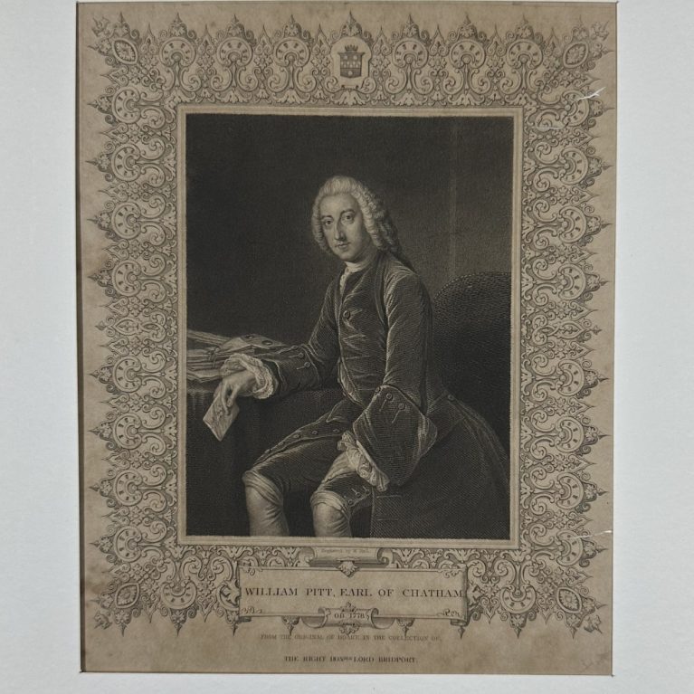 WILLIAM PITT, EARL OF CHATHAM"(d. 1778)