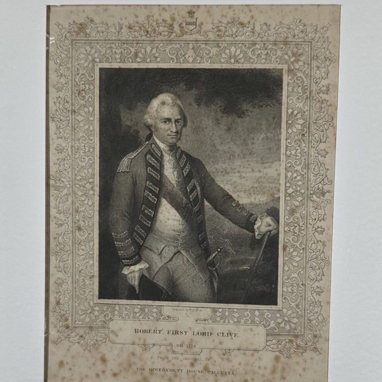 ROBERT, FIRST LORD CLIVE (d. 1774)