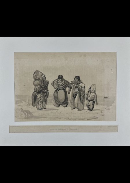 GROUPE OF ESKIMAUX AT IGLOOLIK