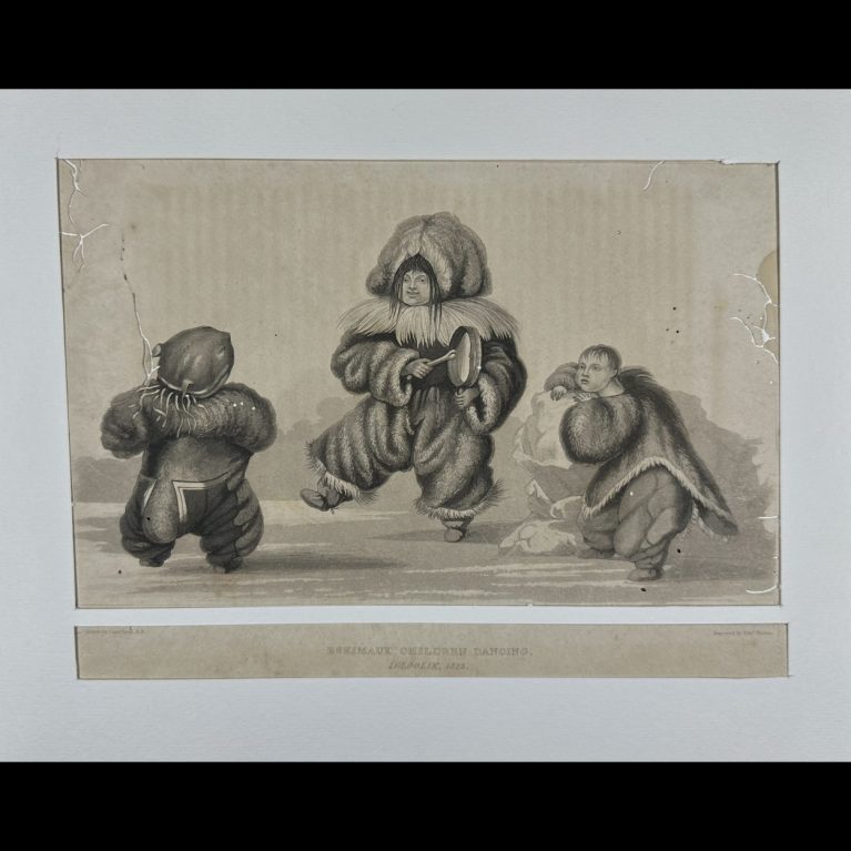 ESKIMAUX CHILDREN DANCING