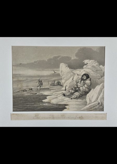 MANNER OF HOLDING THE LINE, WHEN A WALRUTS IS STRUCK