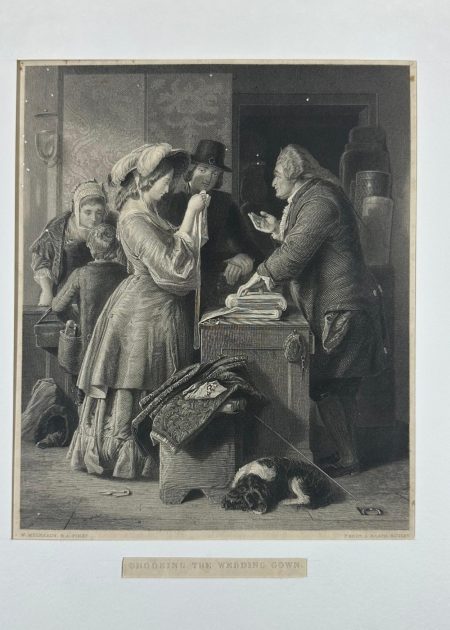 CHOOSING THE WEDDING GOWN