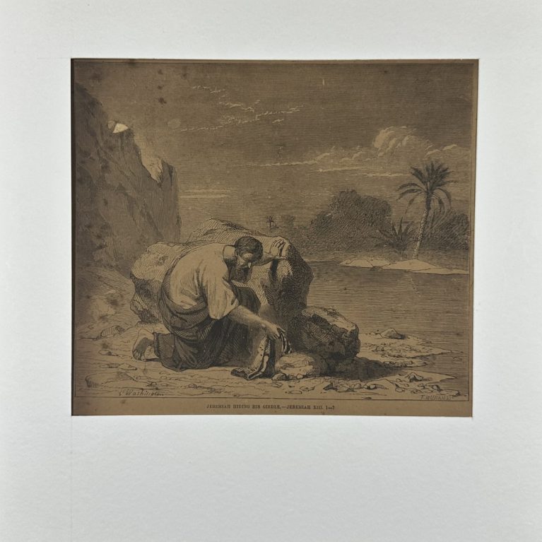 JEREMIAH HIDING HIS GIRDLE. – JEREMIAH XIII. 1-7