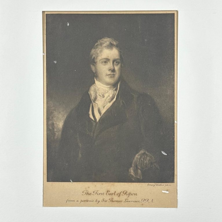 THE FIRST EARL OF RIPON