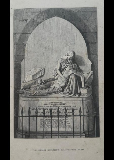 THE SHELLEY MONUMENT, CHRISTCHURCH, HANTS