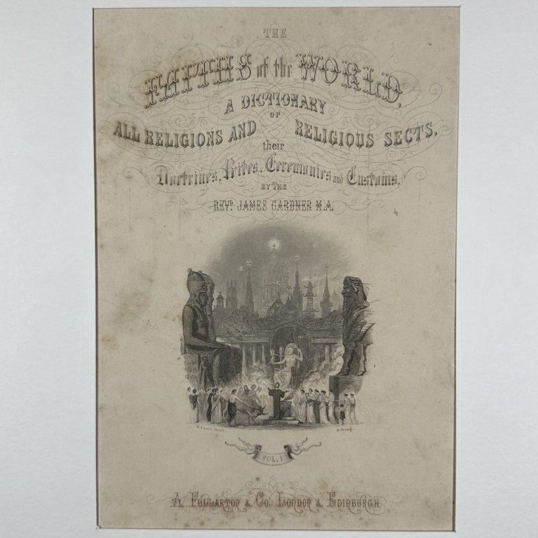 THE FAITHS IN THE WORLD