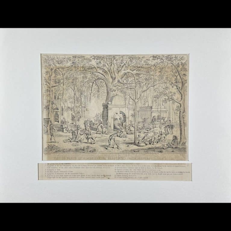 HINDU FAKIRS PRACTISING THEIR SUPERSTITIONS RITES