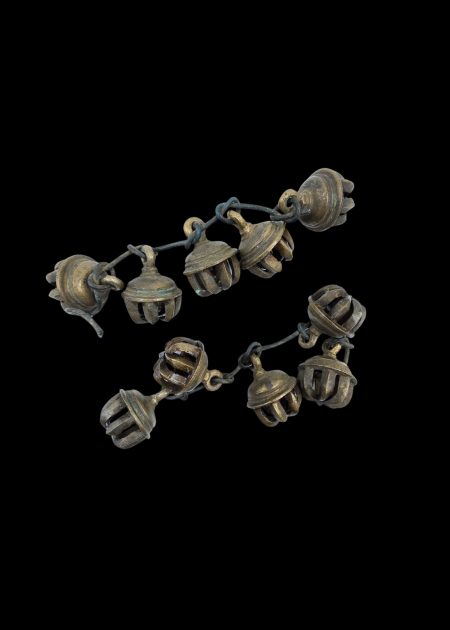 VINTAGE BELL METAL COW GHUNGROO BELLS