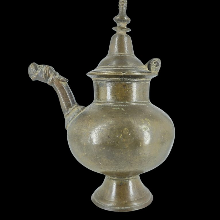 ANTIQUE BRASS LOTA EWER
