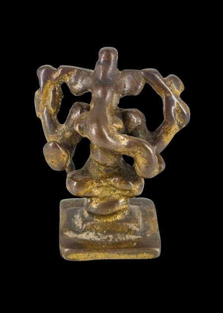 ABSTRACT BRASS DANCING FIGURE