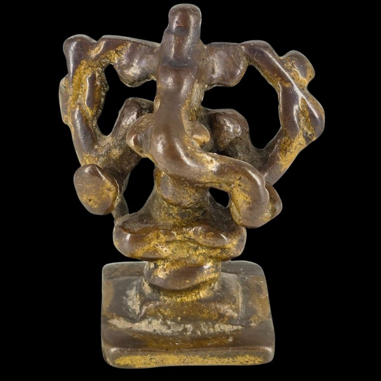 ABSTRACT BRASS DANCING FIGURE
