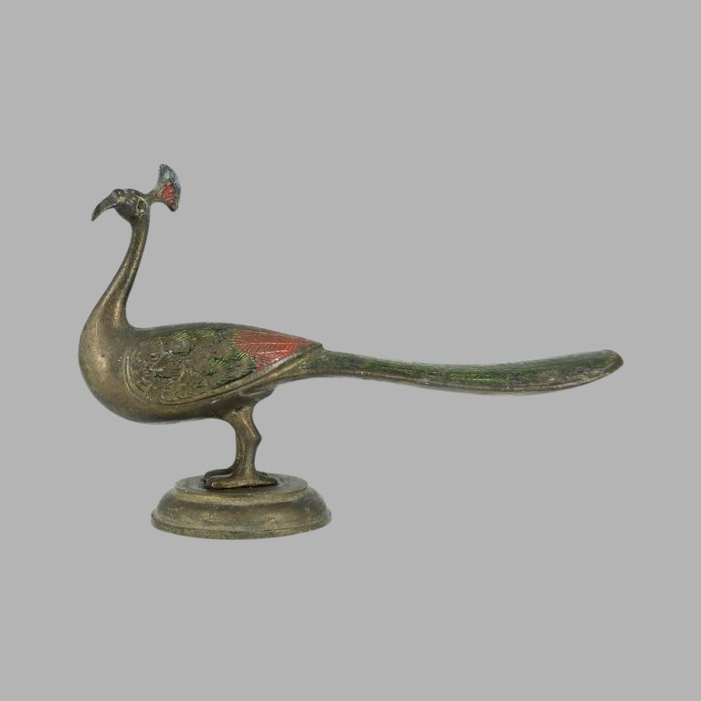 PEACOCK FIGURINE