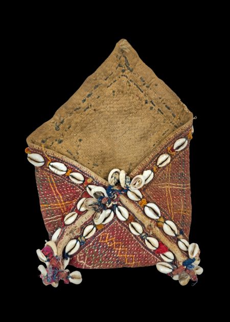 TRADITIONAL BANJARA EMBROIDERED TRIBAL BAG WITH COWRIE SHELLS