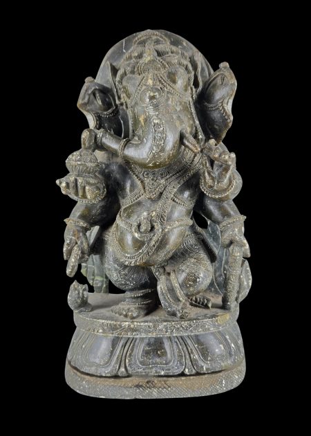 STONE IDOL OF LORD GANESHA