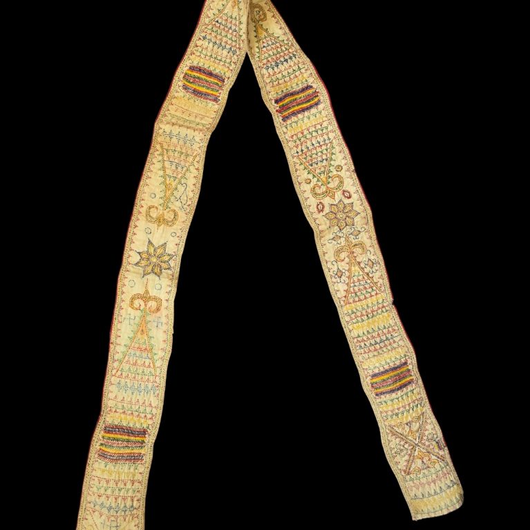 VINTAGE HAND-EMBROIDERED BANJARA TEXTILE (SASH)