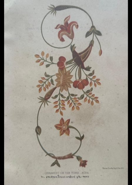 ORNAMENT ON THE TOMB-AGRA