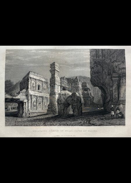 EXCAVATED TEMPLE OF KYLAS-CAVES OF ELLORA