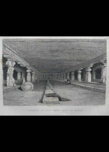 INTERIOR OF DHER WARRA, CAVES OF ELLORA