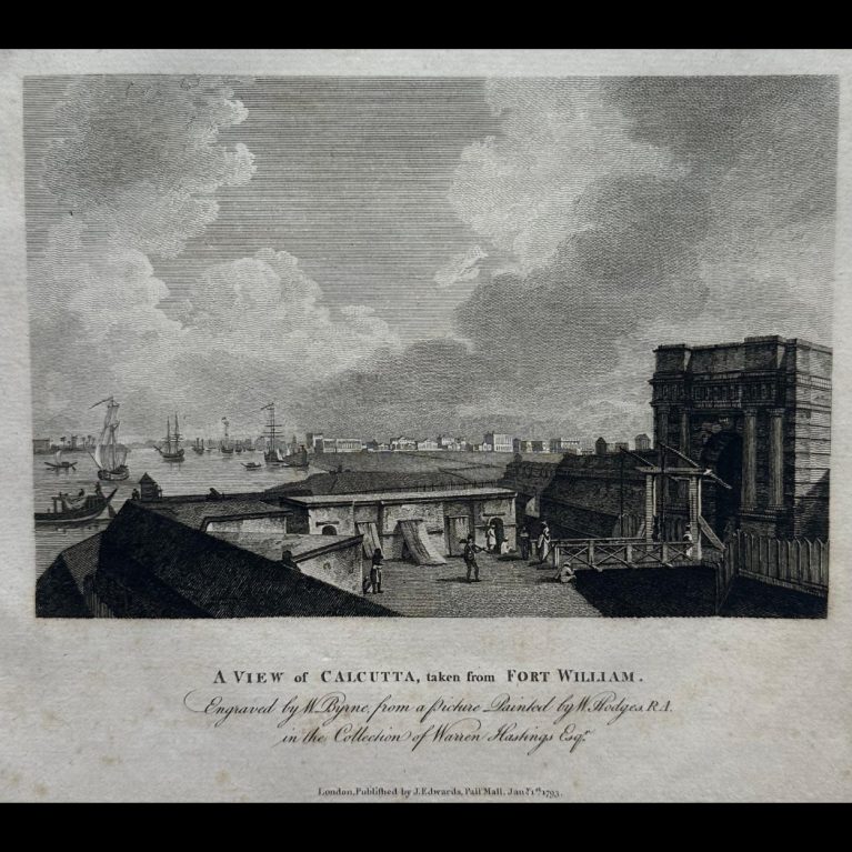 A VIEW OF CALCUTTA, TAKEN FROM FORT WILLIAM