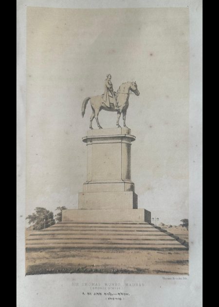 SIR THOMAS MUNRO-MADRAS (BRONZE STATUE)