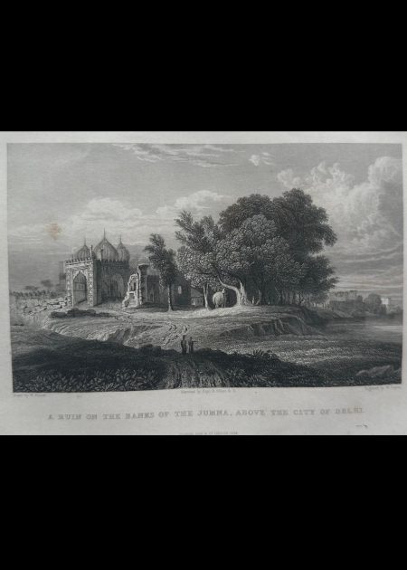 A RUIN ON THE BANKS OF THE JUMNA, ABOVE THE CITY OF DELHI