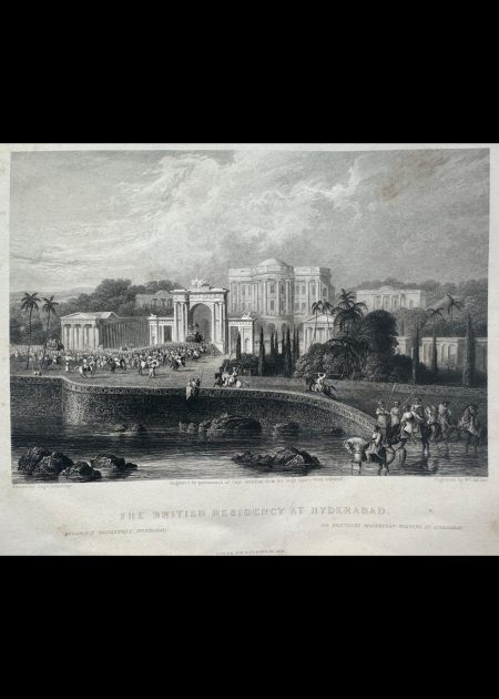 THE BRITISH RESIDENCY AT HYDRABAD