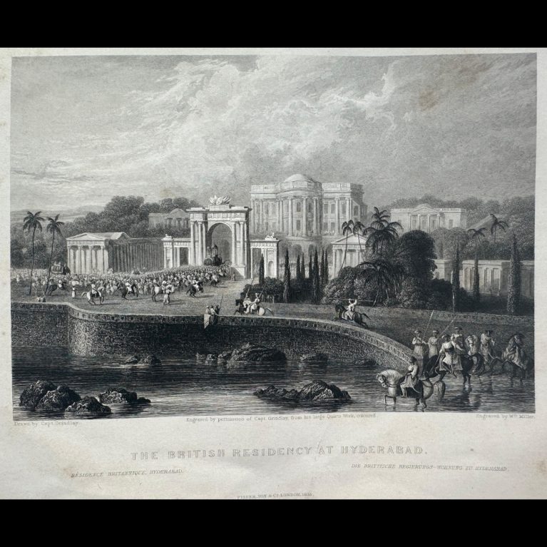 THE BRITISH RESIDENCY AT HYDRABAD