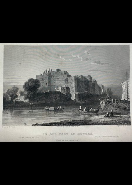 AN OLD FORT AT MUTTRA