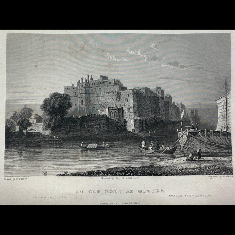 AN OLD FORT AT MUTTRA