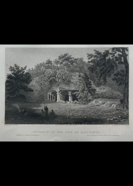 ENTRANCE TO THE CAVE OF ELEPHANTA