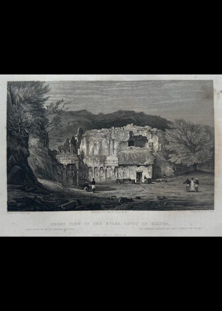 FRONT VIEW OF THE KYLAS, CAVES OF ELLORA