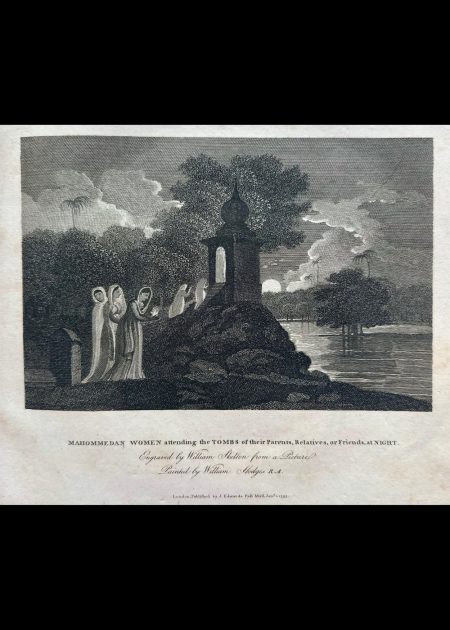MAHOMMEDAN WOMEN ATTENDING THE TOMBS OF THEIR PARENTS, RELATIVES, OR FRIENDS, AT NIGHT