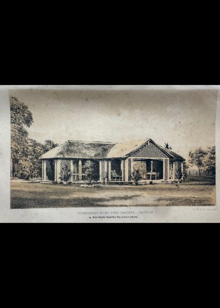 REFRESHMENT ROOMS, EDEN GARDENS-CALCUTTA
