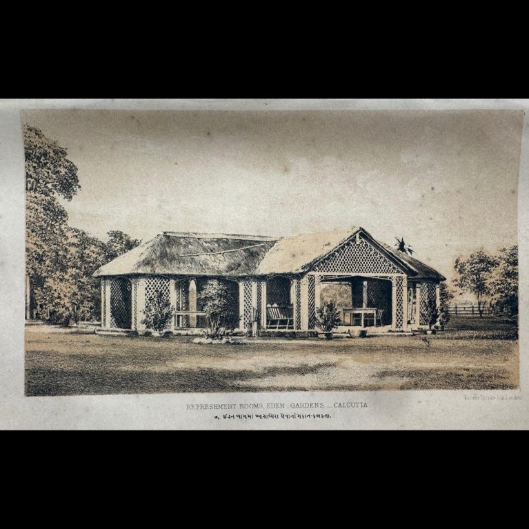 REFRESHMENT ROOMS, EDEN GARDENS-CALCUTTA