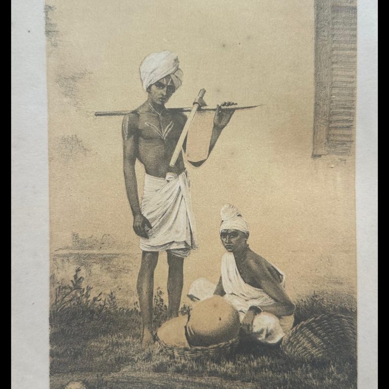 CULTIVATOR & HIS WIFE-MADRAS