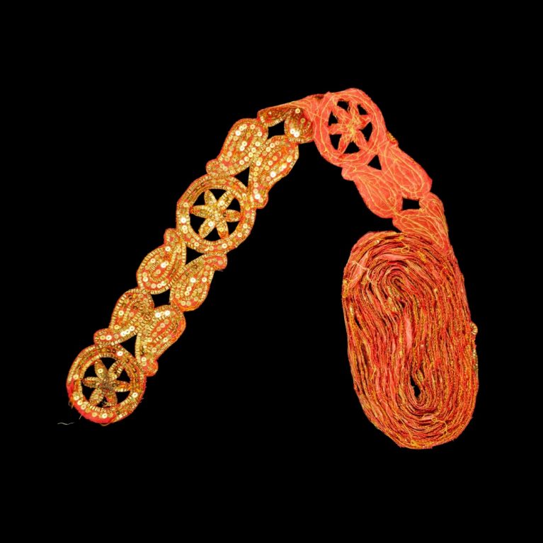 GOTTA CUT WORK SAREE BORDER ROLL