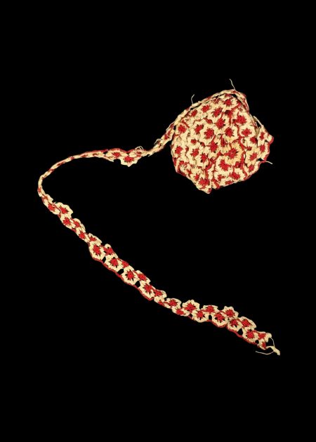 HAND EMBROIDERED SARI BORDER ROLL